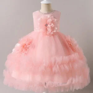 Children Clothing Princess Fairy Cute Tutu Party Kids Clothes Baby Girl Dress Kids Dresses for Girls Flower Girl Dresses Summer