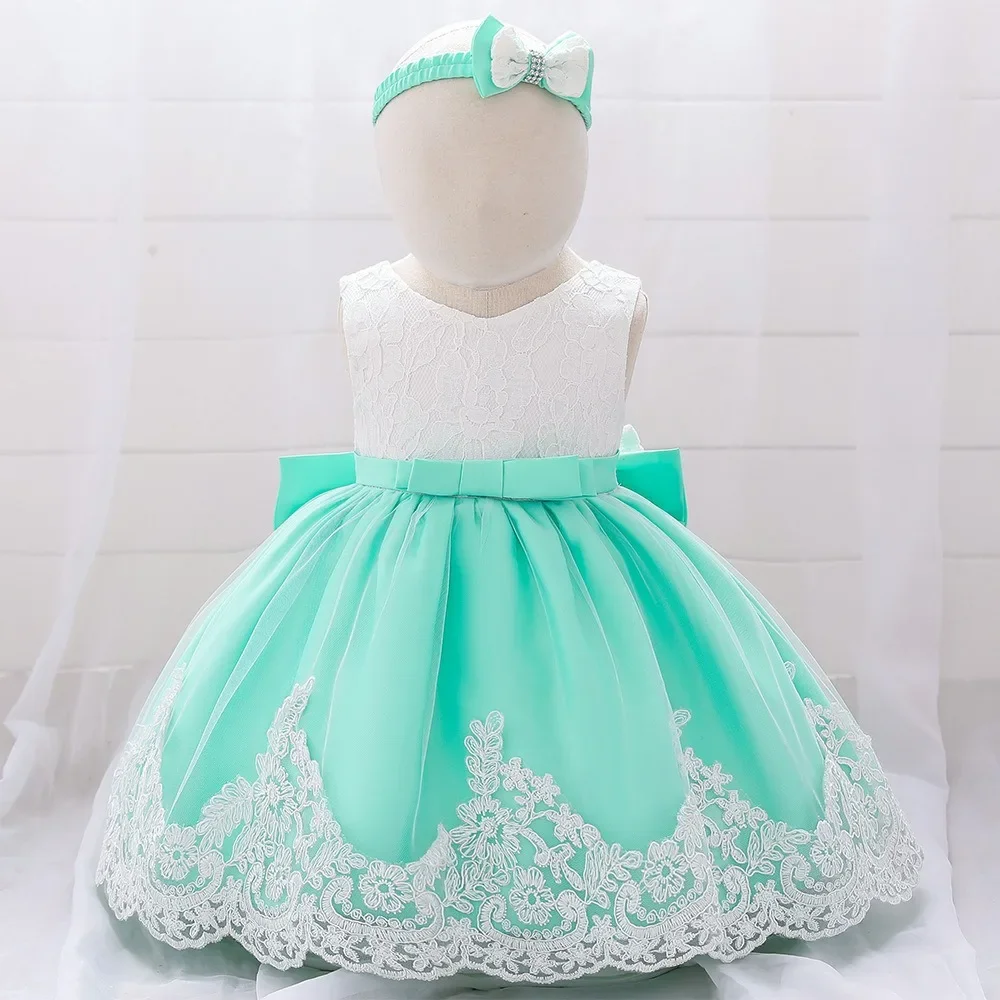 Girls Dresses Children's Clothing Kids Clothes Summer Cute Princess Fairy Party baby Clothing Elegant Harajuku Streetwear Lace - Image 5